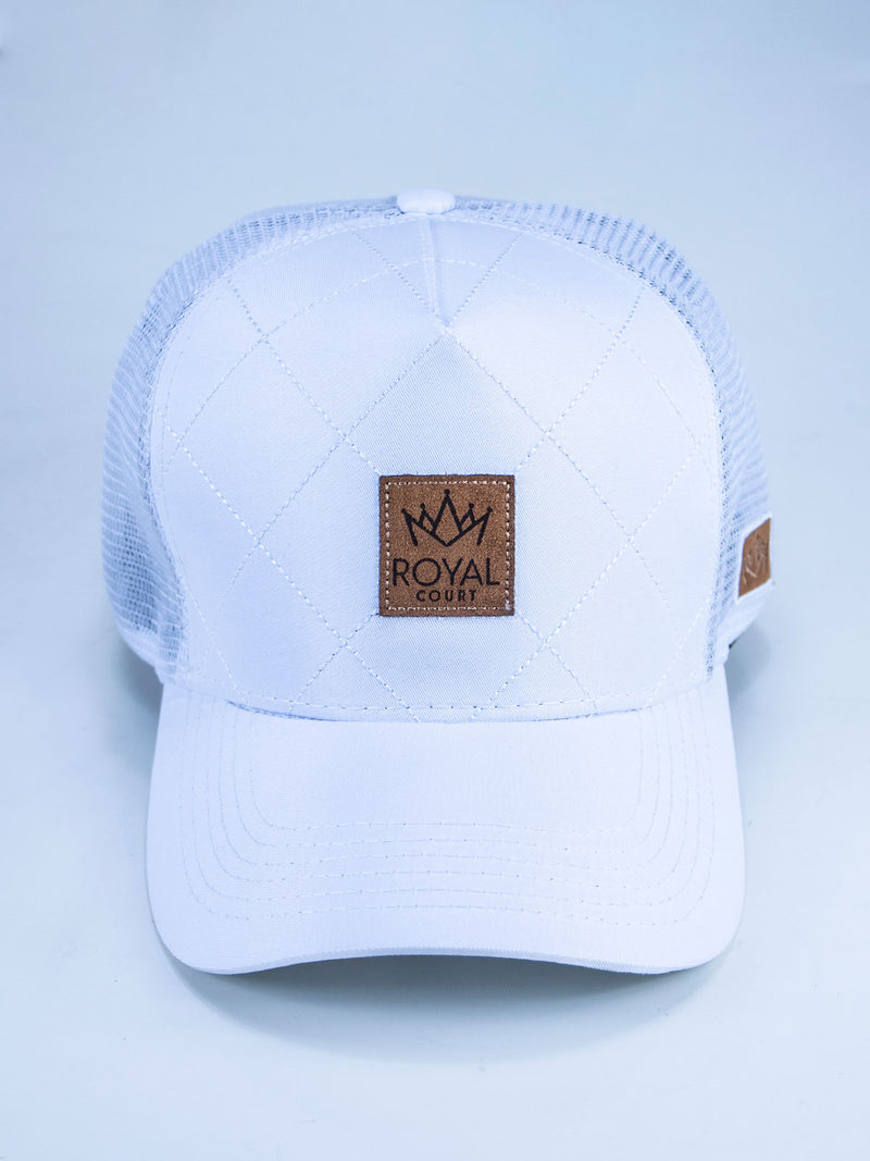 Boné Trucker Branco Royal Court