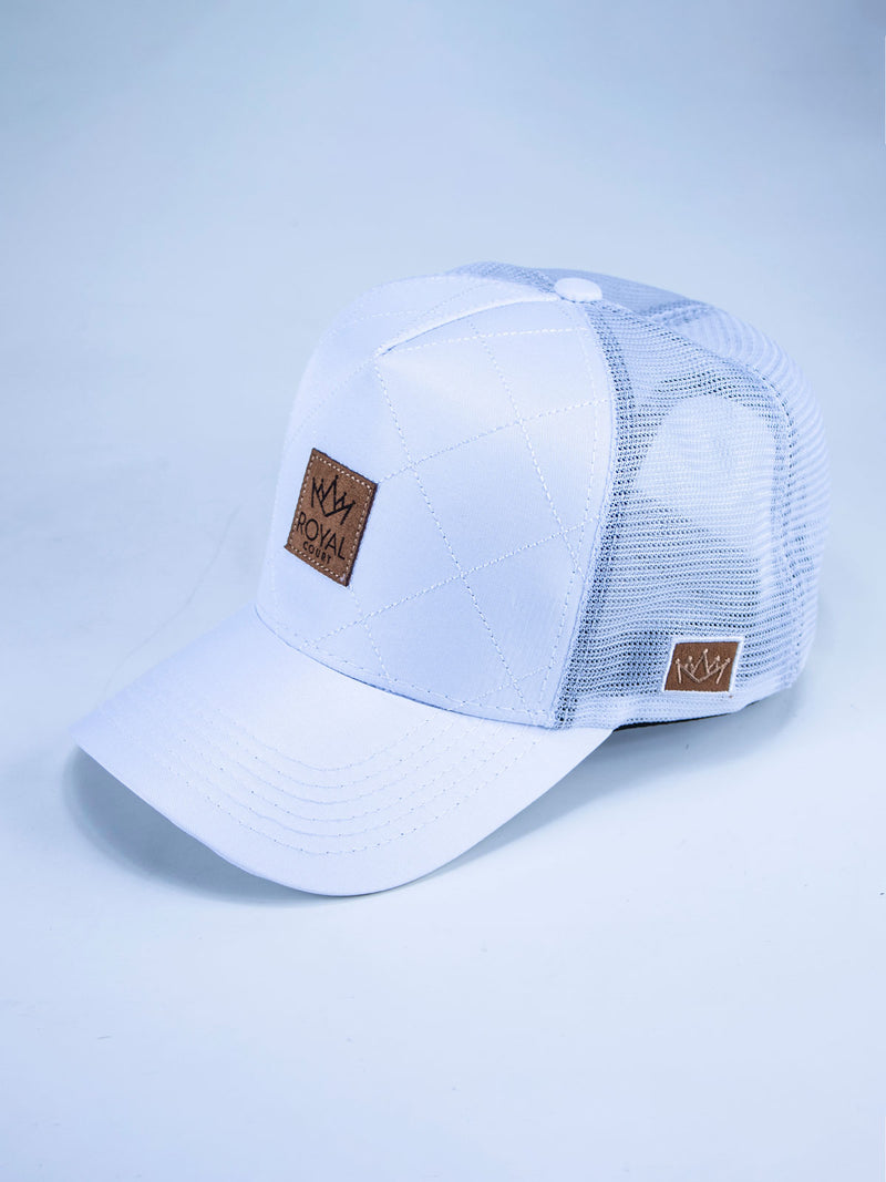 Boné Trucker Branco Royal Court